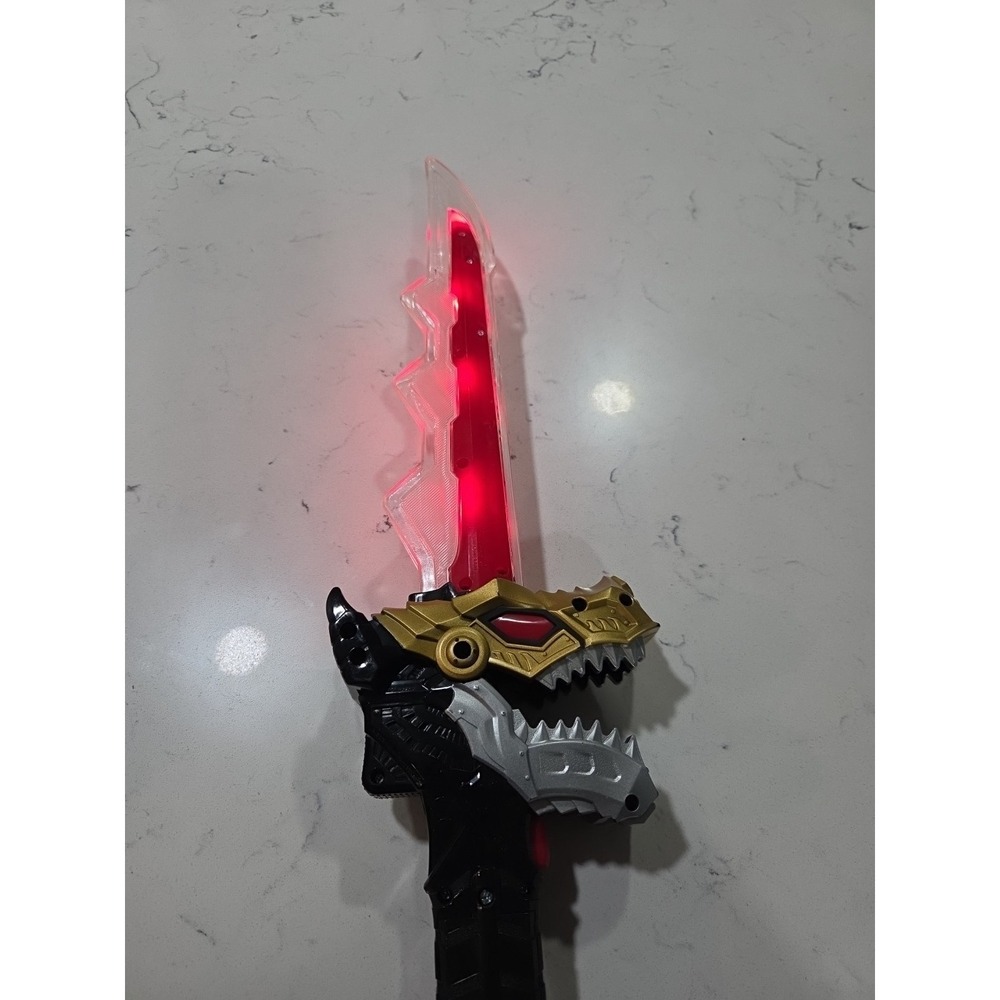 Power Rangers Dino Fury Ryusouken Chromafury 18" Saber Sword Lights & Sound 2021 - Picture 3 of 8